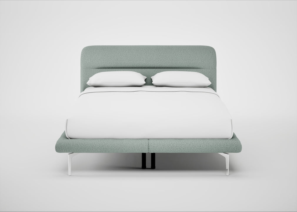 Gia Bed King / Nova Boucle Panache / Chrome