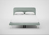 Gia Bed King / Nova Boucle Panache / Chrome