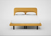 Gia Bed King / Nova Boucle Turmeric / Black