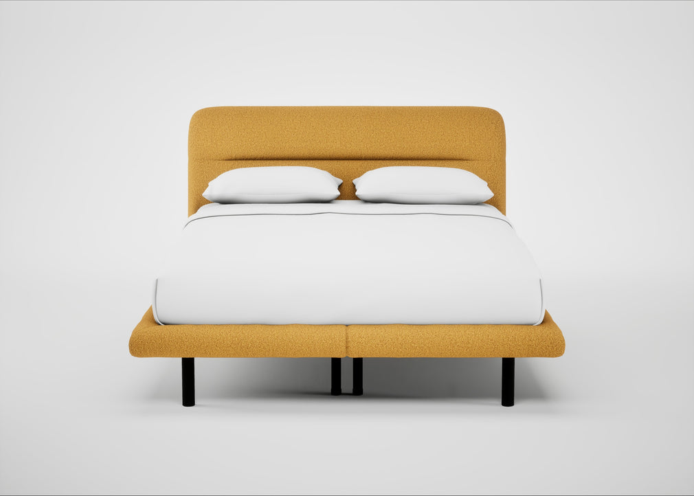 Gia Bed King / Nova Boucle Turmeric / Black