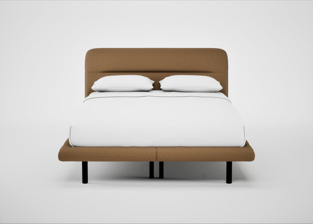 Gia Bed King / Siena Cotton Clay / Black