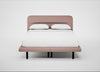 Gia Bed King / Siena Cotton Dusky Pink / Black