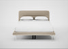 Gia Bed King / Nova Velluto Almond / Chrome