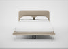 Gia Bed King / Nova Velluto Almond / Chrome
