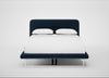 Gia Bed King / Nova Velluto French Navy / Chrome