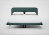 Gia Bed Super King / Nova Boucle Sherpa / Chrome