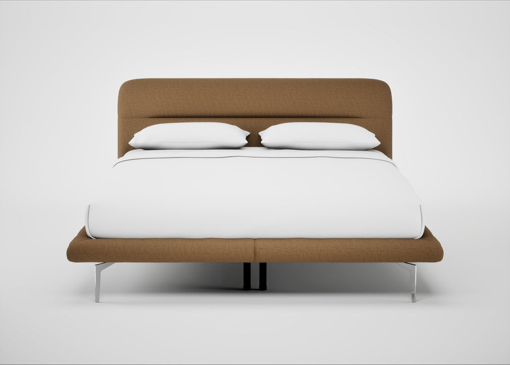 Gia Bed Super King / Siena Cotton Clay / Chrome