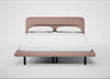 Gia Bed Super King / Siena Cotton Dusky Pink / Black
