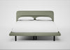 Gia Bed Super King / Siena Cotton Pistachio / Black