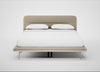 Gia Bed Super King / Nova Velluto Almond / Chrome
