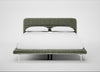 Gia Bed Super King / Nova Velluto Bilbao / Chrome
