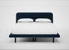 Gia Bed Super King / Nova Velluto French Navy / Black