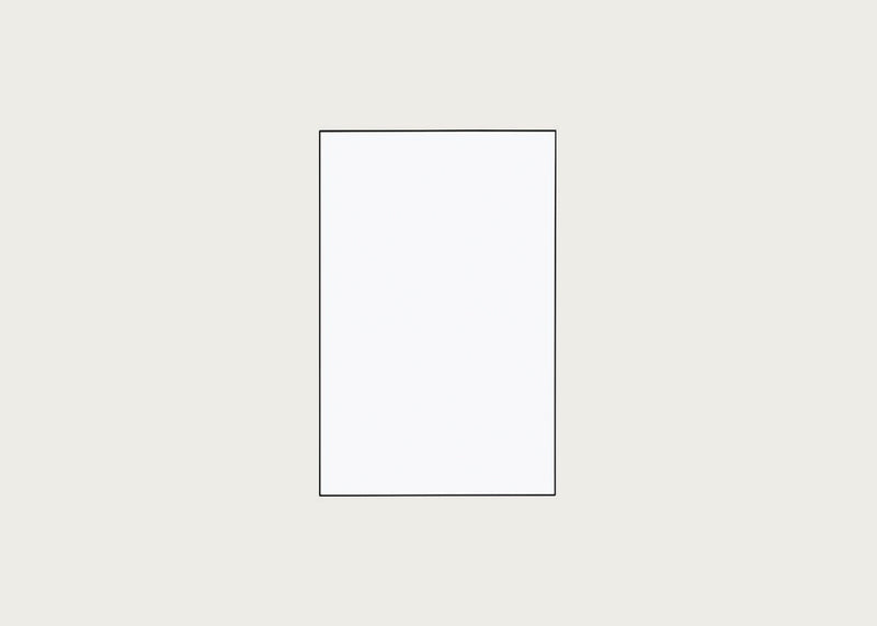 Fine Edge Leaner Floor Mirror Black / 170cm / 110cm