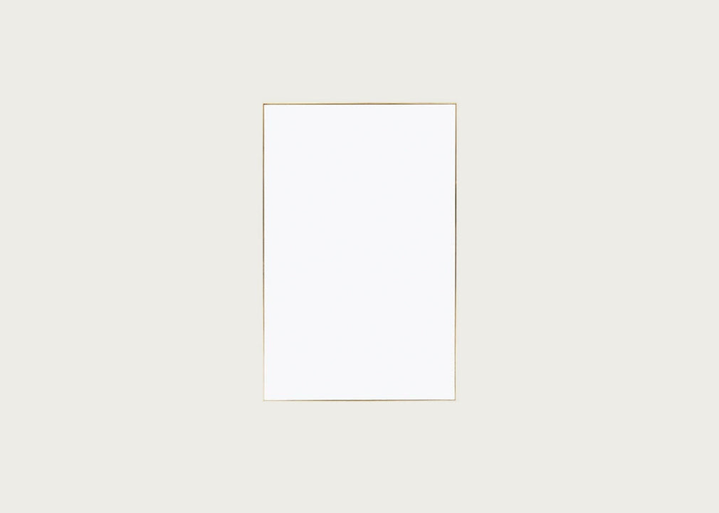 Fine Edge Leaner Floor Mirror Gold / 170cm / 110cm