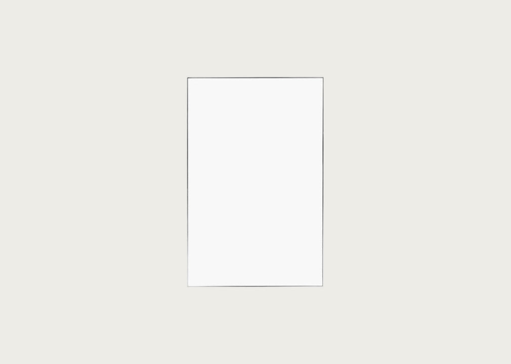 Fine Edge Leaner Floor Mirror Silver / 170cm / 110cm