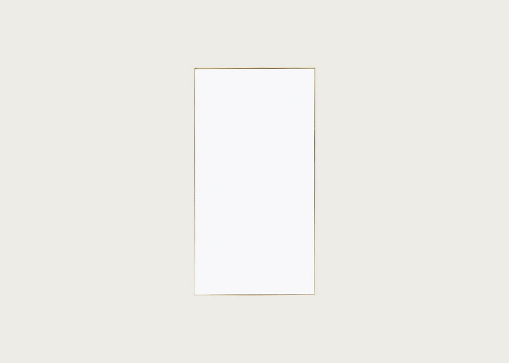 Fine Edge Leaner Floor Mirror Gold / 170cm / 90cm