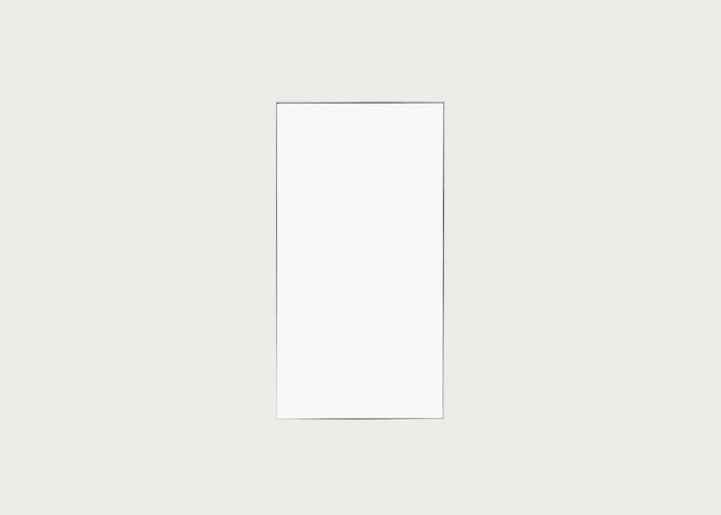 Fine Edge Leaner Floor Mirror Silver / 170cm / 90cm