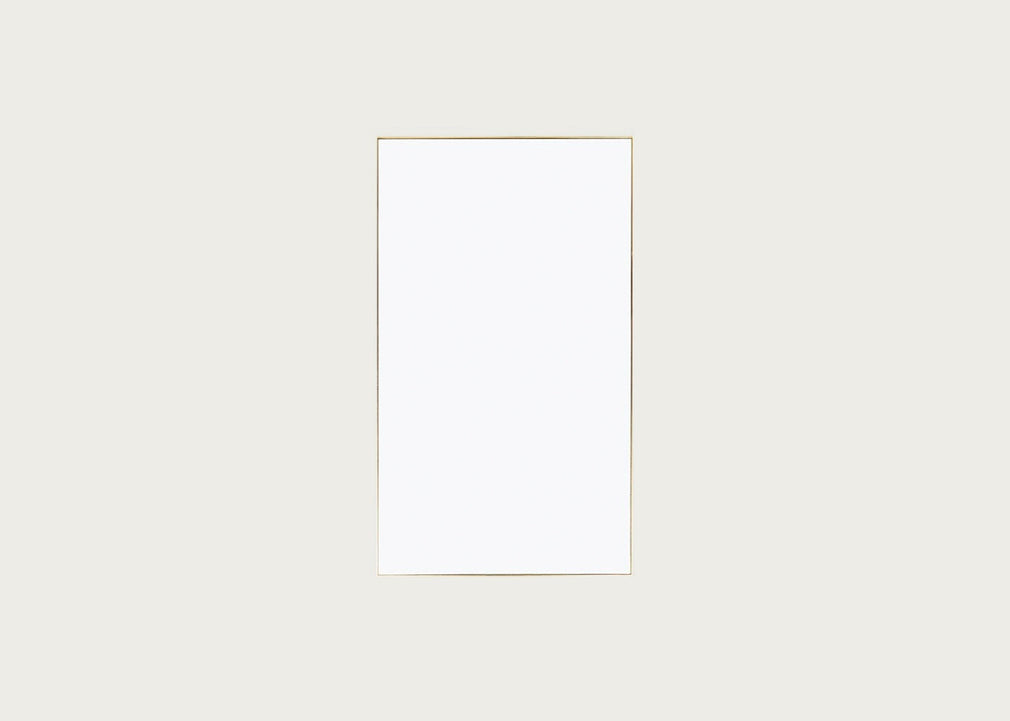 Fine Edge Leaner Floor Mirror Gold / 190cm / 110cm