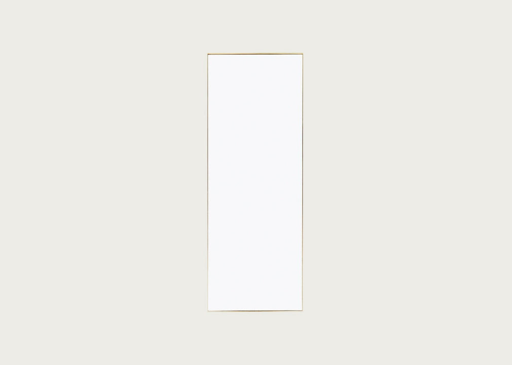 Fine Edge Leaner Floor Mirror Gold / 190cm / 70cm