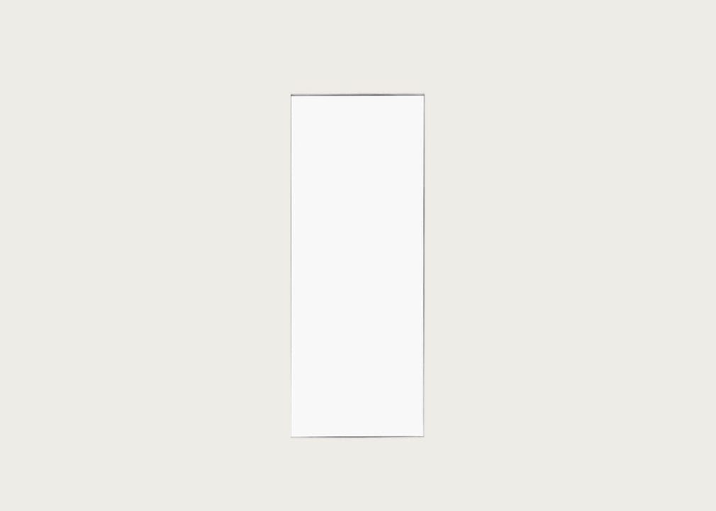 Fine Edge Leaner Floor Mirror Silver / 190cm / 70cm