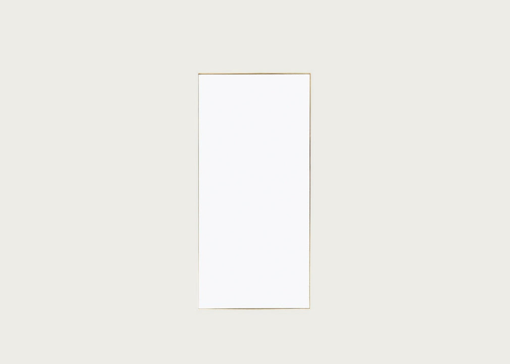 Fine Edge Leaner Floor Mirror Gold / 190cm / 90cm