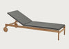 Skagerak Pelagus Sunbed Cushion Charcoal