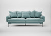 Torrington 4 Seater Sofa Smart Luxe Velvet Mineral Blue