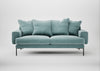 Torrington 3 Seater Sofa Smart Luxe Velvet Mineral Blue