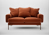 Torrington 2 Seater Sofa Cotton Velvet Russet