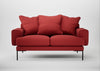 Torrington 2 Seater Sofa Melton Wool Red Oxide