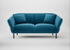 Alto 2 Seater Sofa Smart Velvet Ocean Blue