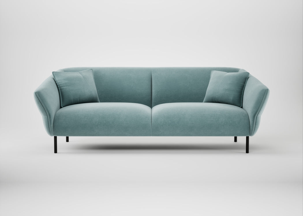 Alto 4 Seater Sofa Smart Luxe Velvet Mineral Blue