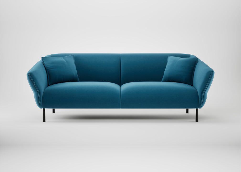 Alto 4 Seater Sofa Smart Velvet Ocean Blue