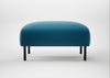 Alto Ottoman Smart Velvet Ocean Blue