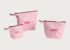 Candy Mono Wash Bag Set of 3