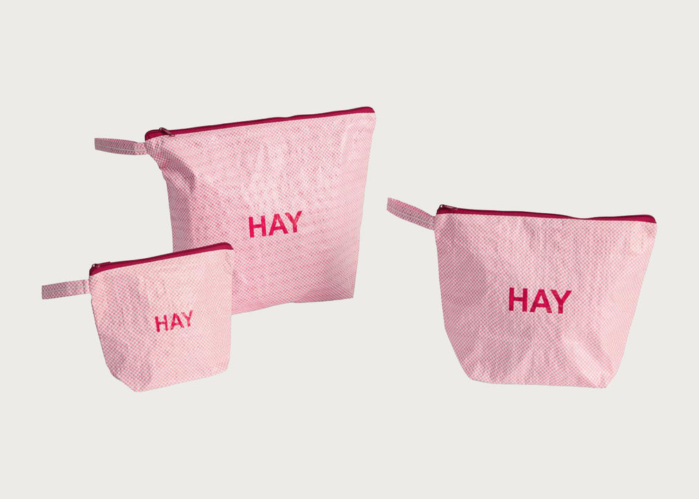 Candy Mono Wash Bag Set of 3