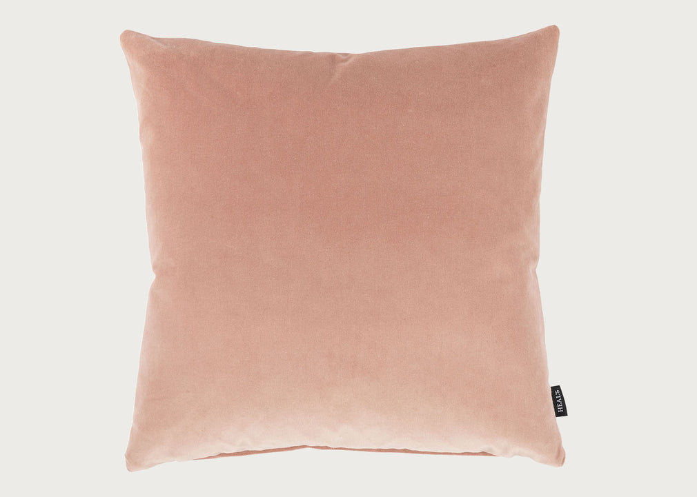 Velvet Cushion Dusky Pink