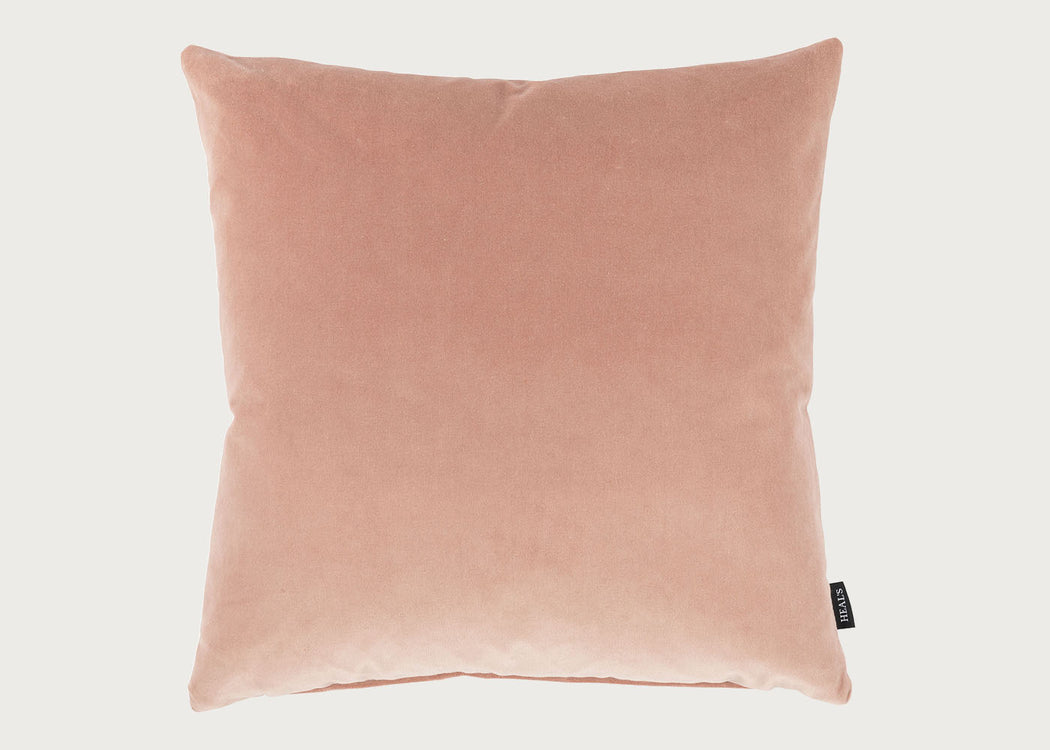 Velvet Cushion Dusky Pink
