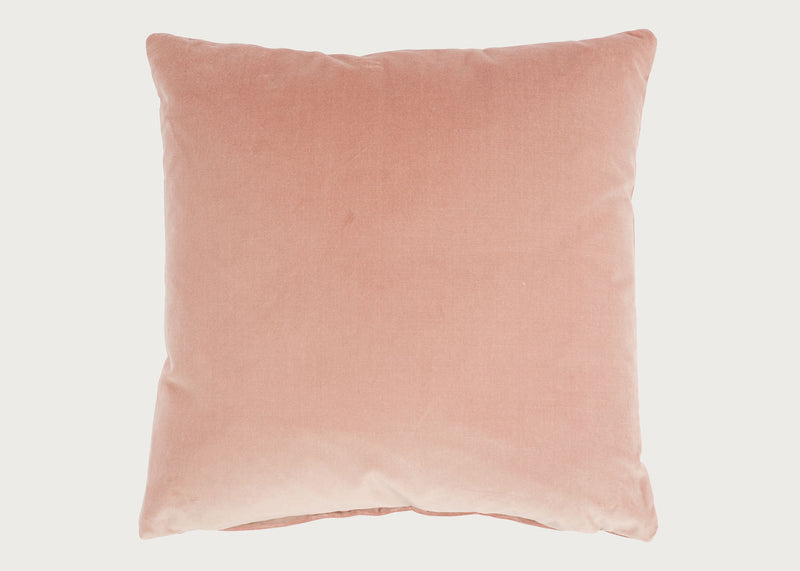 Velvet Cushion Dusky Pink