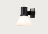 Type 80 Glass Wall Light Matte Black/Opal White