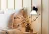 Type 80 Glass Wall Light Matte Black/Opal White