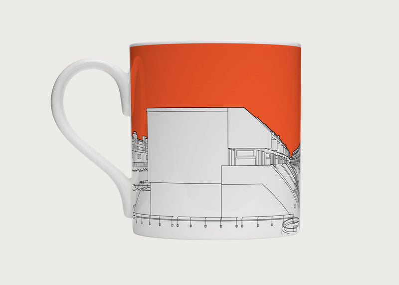 Architectural Mug Alexandra & Ainsworth Orange