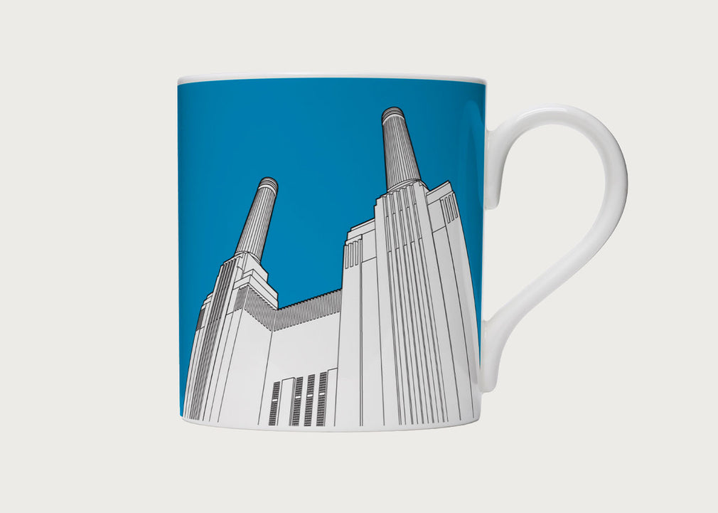 Architectural Mug Battersea Power Station Blue