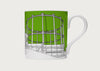 Architectural Mug Gasometer Green