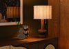 Herrick Table Lamp Walnut Finish