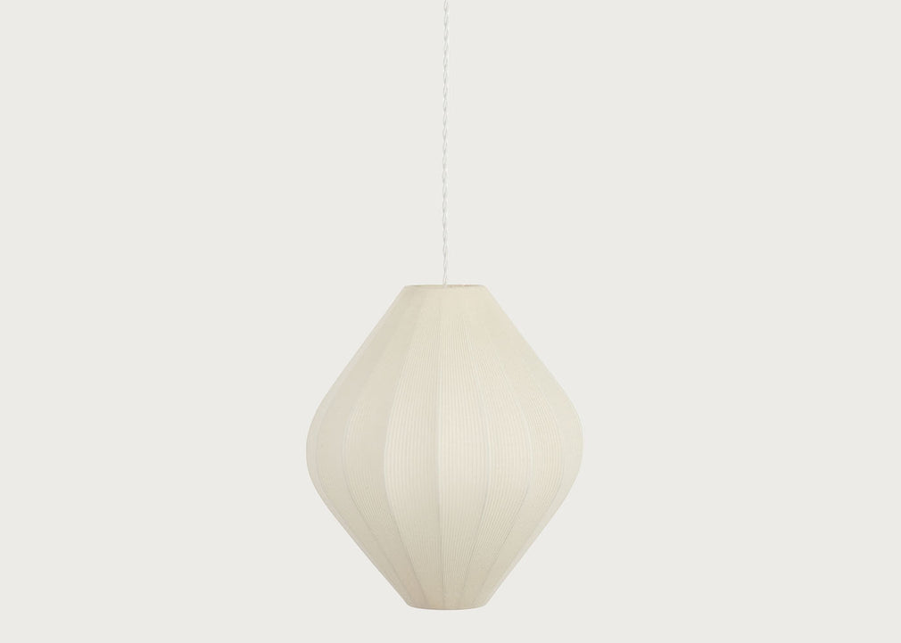 Sheer Pendant Light White