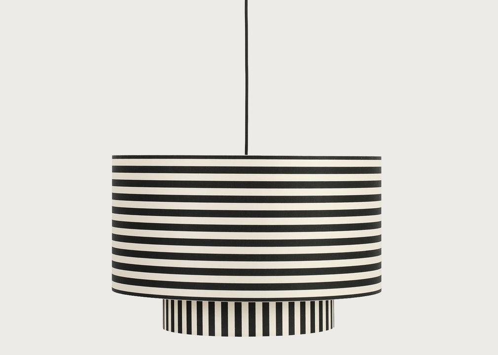 Raie Fabric Pendant Light