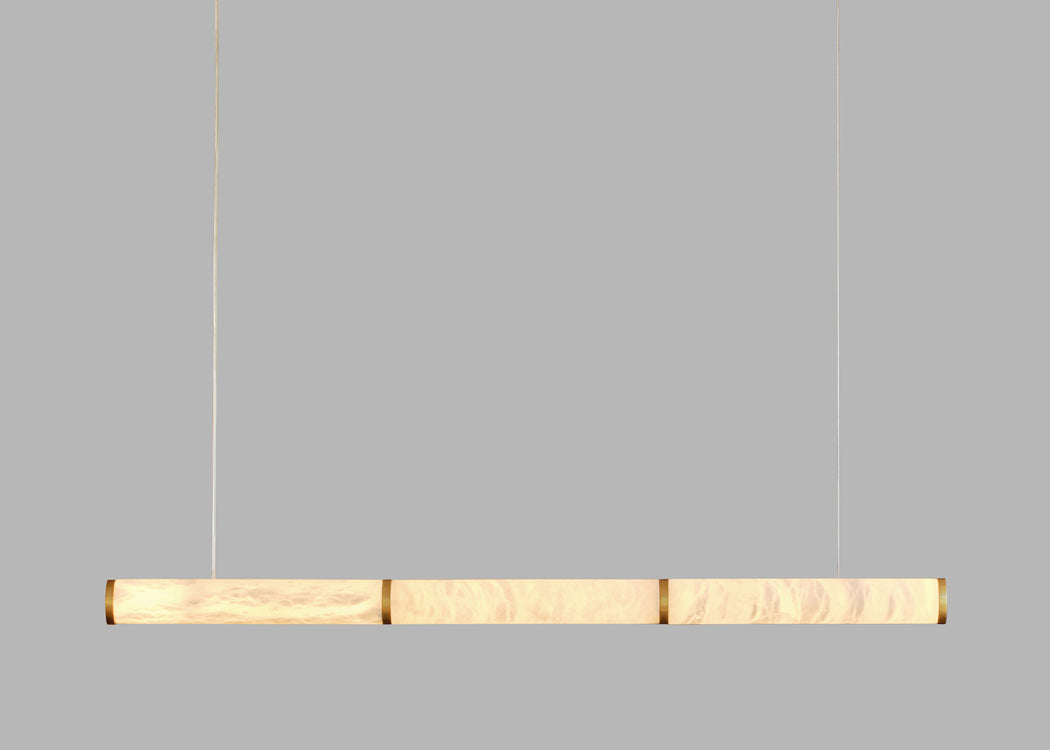 Estilla LED Alabaster Long Pendant