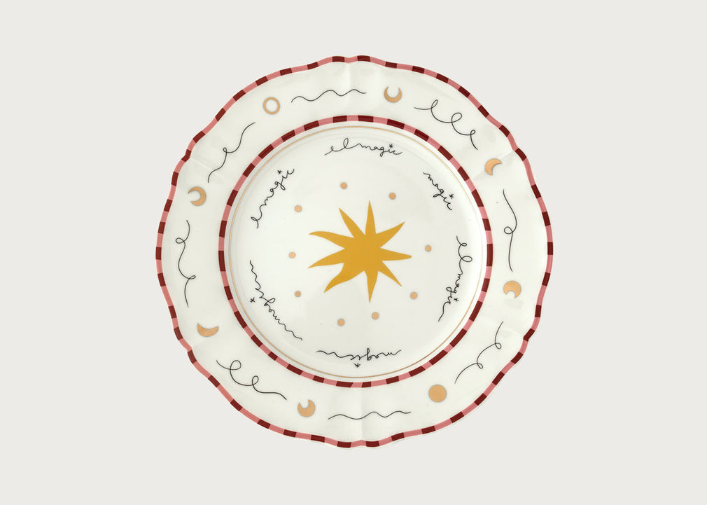 Bitossi Pangea Star Dinner Plate