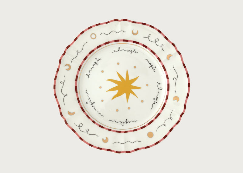 Bitossi Pangea Star Dinner Plate